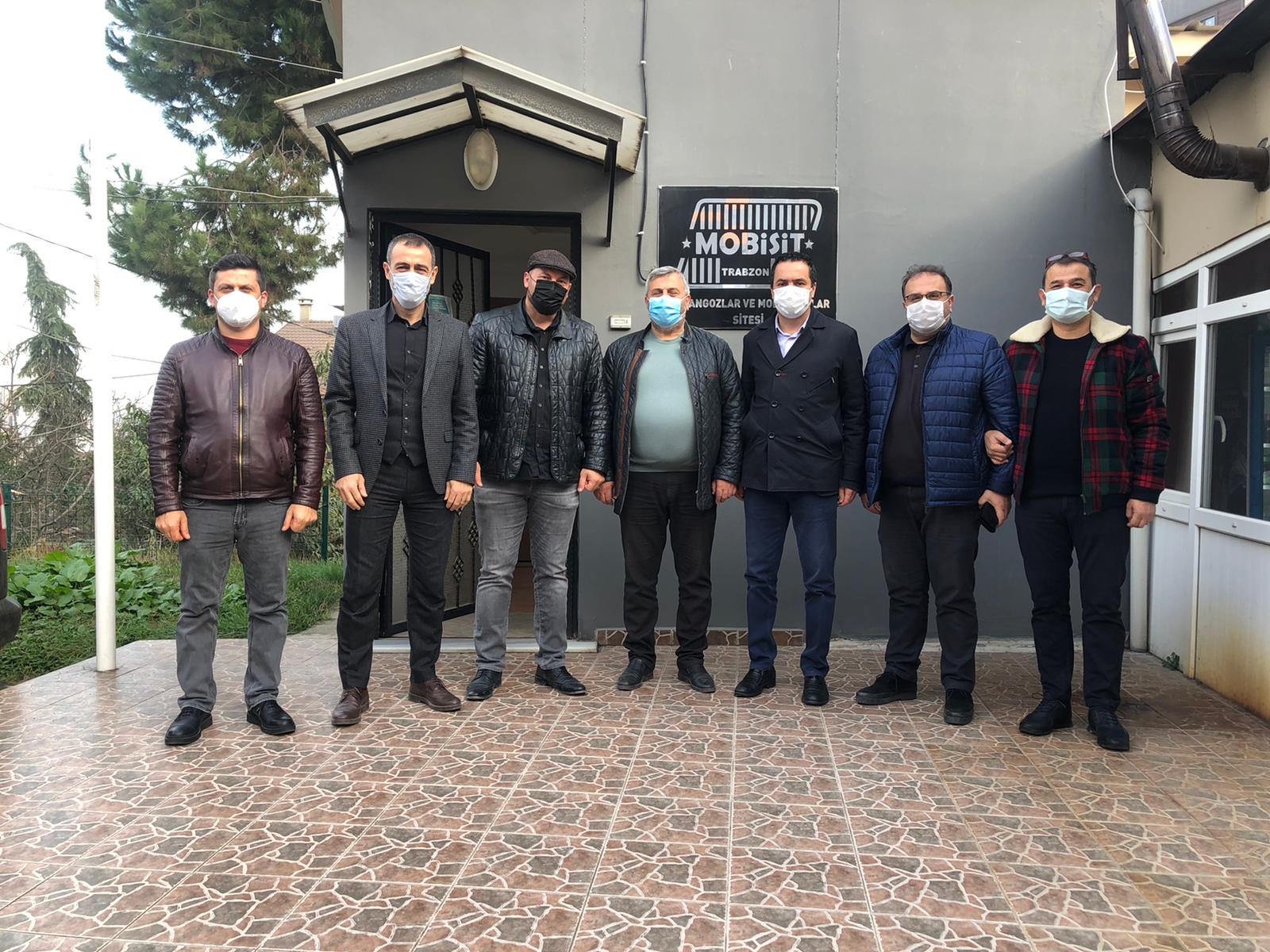 MOBİAD yönetim kurulu başkanı Alper Bektaş ve yönetim kurulu üyelerinin Mobisit'e ziyareti
